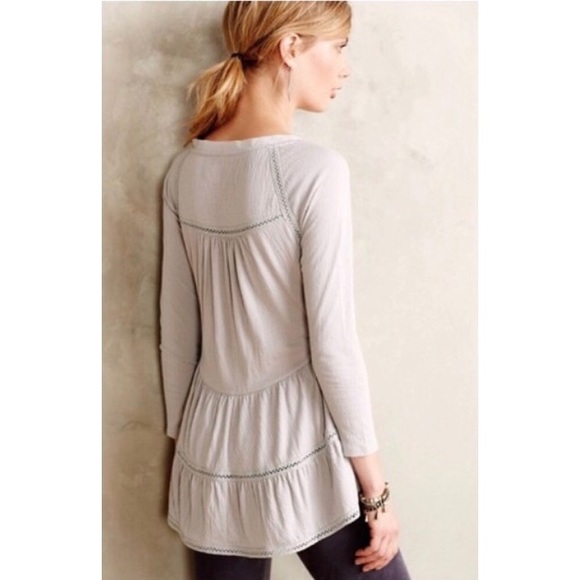 Anthropologie Meadow Row Tiered Top - Picture 2 of 4